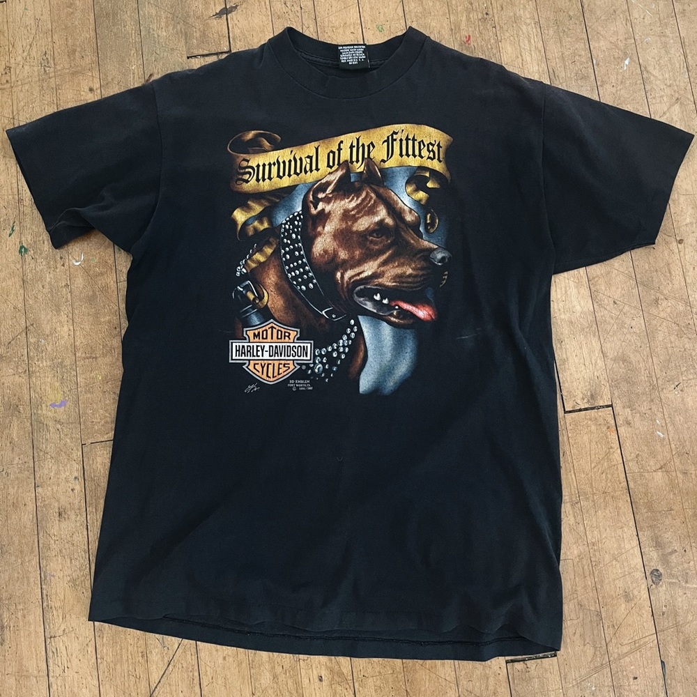 COPY - Vintage 1991 Harley Davidson tee XL